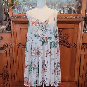 Torrid Multicolor Floral Smocked Dress 3